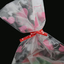 Metallic Twist Ties Love U Heart for Candy Sweet Cake Lollipop Bags Pack of 100