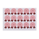 20pcs Sheets "handmade" Favor Gift Bag Stickers Labels Party Decor