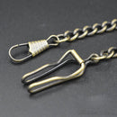 Antique Bronze Watch Chain For Pocket Watch