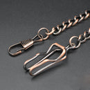 Antique Vintage Retro Copper Red Watch Chain For Pocket Watch DIY