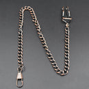 Antique Vintage Retro Copper Red Watch Chain For Pocket Watch DIY
