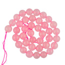 10mm Natural Rose Quartz Gemstone Loose Beads Jewelry Making 15 inch Pink