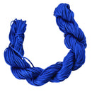 Nylon Braided Cord Thread String For Bracelet Necklace Making Accessory DIY Royal Blue 30m