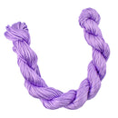 Nylon Braided Cord Thread String For Bracelet Necklace Making Accessory DIY Purple 30m