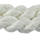 Nylon Braided Cord Thread String For Bracelet Necklace Making Accessory DIY Cream 30m