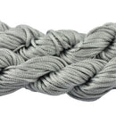 Nylon Braided Cord Thread String For Bracelet Necklace Making Accessory DIY Grey 30m