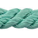 Nylon Braided Cord Thread String For Bracelet Necklace Making Accessory DIY Aquamarine 30m