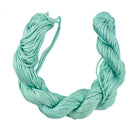 Nylon Braided Cord Thread String For Bracelet Necklace Making Accessory DIY Aquamarine 30m