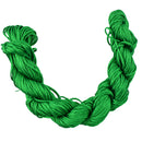 Nylon Braided Cord Thread String For Bracelet Necklace Making Accessory DIY Forest Green 30m