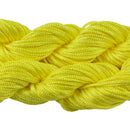 Nylon Braided Cord Thread String For Bracelet Necklace Making Accessory DIY 30m Lemon Yellow
