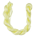 Nylon Braided Cord Thread String For Bracelet Necklace Making Accessory DIY 30m Butter Yellow