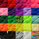 Nylon Braided Cord Thread String For Bracelet Necklace Making Accessory DIY 30m Butter Yellow