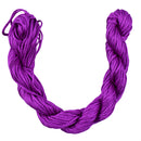 Nylon Braided Cord Thread String For Bracelet Necklace Making Accessory DIY 30m Purple