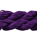 Nylon Braided Cord Thread String For Bracelet Necklace Making Accessory DIY 30m Amethyst Purple