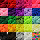 Nylon Braided Cord Thread String For Bracelet Necklace Making Accessory DIY 30m Amethyst Purple