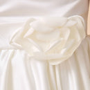 Cute Beautiful Flower Princess Pageant Knee Length Sleeveless Dress For Birthday Party Prom Wedding Supplies 6-7 Y
