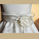 Cute Beautiful Flower Princess Pageant Knee Length Sleeveless Dress For Birthday Party Prom Wedding Supplies 8-9 Y