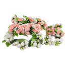 Floral Crown Flower Garland Headband Wrist Band For Wedding Festivals
