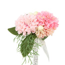 Beautiful Wedding Bride Bridesmaids Hand Wrist Carnation Flower Ribbon Pink