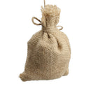 Rustic Wedding Favor Burlap Bags Jute Sack Candy Pouch Just Married Print Pack Of 10