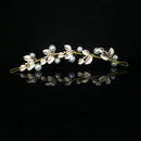 Stylistic Bridal Head Piece Band Handmade Faux Pearl Hair Accessories