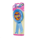 70'' Talking Award Ribbon Rosette Badge Brooch Party Birthday Girl Rosette Badge Pink Blue