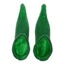 1 Pair Green Clown Shoes Fancy Dress Accessory Novelty Stag Night Hen Party