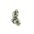 50pcs Tibetan Silver 3D Puppy Dog Charms Pendants for Jewelry DIY Making