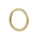 10pcs 20 mm Brass Split Key Rings Chain Bag Charms Clasp Loop Findings DIY
