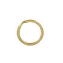 10pcs 20 mm Brass Split Key Rings Chain Bag Charms Clasp Loop Findings DIY