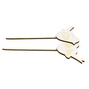 Set of 2pcs I DO ME TOO Love Birds Wedding Engagement Wooden Cake Topper