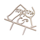 Weddiing Drinking Cup mr mrs Wedding Engagement Party Wood Cake Topper