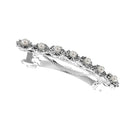 Women Bridal Pearl Rhinestone Hair Clip Barrette Hairpin Headwear Jewelry