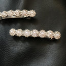Women Bridal Pearl Rhinestone Hair Clip Barrette Hairpin Headwear Jewelry