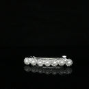 Women Bridal Pearl Rhinestone Hair Clip Barrette Hairpin Headwear Jewelry