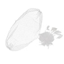 Women Girls Ladies Fashionable Headwear Headband Hair Decor Wedding Birthday Party Accessory White