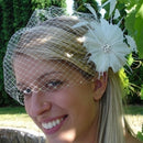 Women Girls Ladies Fashionable Headwear Headband Hair Decor Wedding Birthday Party Accessory White