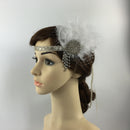 Bridal Artificial Feather Headband Diamante Headwear Fashion Hair Accessories