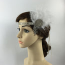 Bridal Artificial Feather Headband Diamante Headwear Fashion Hair Accessories