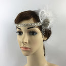 Bridal Artificial Feather Headband Diamante Headwear Fashion Hair Accessories