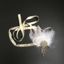 Bridal Artificial Feather Headband Diamante Headwear Fashion Hair Accessories