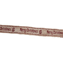 2M Natural Jute Burlap Hessian Merry Christmas Rustic Ribbon Christmas Decor