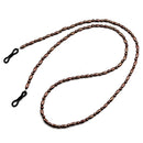 Women Eyeglass Sunglass Reading Glasses Chain Spectacles Strap EyeWear Holder Brown