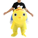 Funny Blow Up Adult Dog Suit Inflatable Costume Fancy Dress Fat Suit Outfit