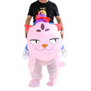 Novlety Adult Cat Suit Inflatable Blow Up Kitty Kitten Costume Fancy Dress Suit