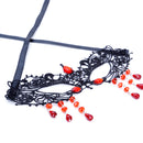 Water Drop Tassel Venetian Masquerade Eye Mask Halloween Lace Fancy Dress
