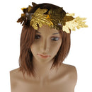 Roman Greek Goddess Gold Leaf Laurel Wreath Headpiece Toga Fancy Dress Costume