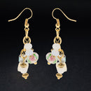 Women Party Jewelry Classical Retro Gold Bohemia Style Dangle Earrings Ear Studs