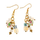 Women Party Jewelry Classical Retro Gold Bohemia Style Dangle Earrings Ear Studs
