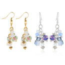 Women Party Jewelry Classical Retro Gold Bohemia Style Dangle Earrings Ear Studs